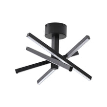 Charger l'image dans la galerie, 12.01" Nordic Style Black Chandelier Modern Simple Embedded Chandelier