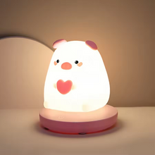 Cargar imagen en el visor de la galería, New Creative LED Silicone Night Light Children's Sleeping Night Light