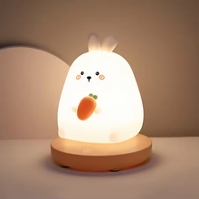 Cargar imagen en el visor de la galería, New Creative LED Silicone Night Light Children's Sleeping Night Light