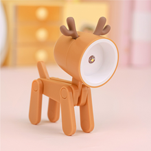 Загрузить изображение в средство просмотра галереи, Ins Style Mini Cute Puppy Table Lamp DIY Night Light