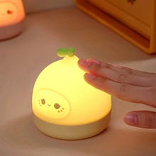 Cargar imagen en el visor de la galería, Silicone Colorful Night Light Children's Room Atmosphere Light