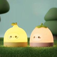 Cargar imagen en el visor de la galería, Silicone Colorful Night Light Children's Room Atmosphere Light