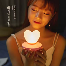 Загрузить изображение в средство просмотра галереи, Love LED Night Light Silicone Touch Atmosphere Light