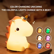 Загрузить изображение в средство просмотра галереи, Unicorn Silicone Night Light