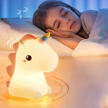 Загрузить изображение в средство просмотра галереи, Unicorn Silicone Night Light