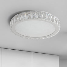 Load image into Gallery viewer, 19.7" Stylish Simple Crystal Ceiling Light Modern Bedroom Dimmable Ceiling Light