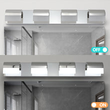 Load image into Gallery viewer, 29.9" Bathroom LED Mirror Light Dressing Table Mirror Front Light 4 Wall Lights