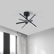 Charger l'image dans la galerie, 12.01" Nordic Style Black Chandelier Modern Simple Embedded Chandelier