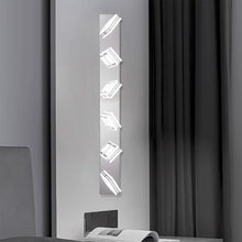 Carregar imagem no visualizador da galeria, 39" LED Modern Chrome Vanity Light 6 Light Acrylic Bathroom Mirror Light