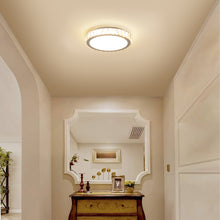 Load image into Gallery viewer, 19.7" Stylish Simple Crystal Ceiling Light Modern Bedroom Dimmable Ceiling Light