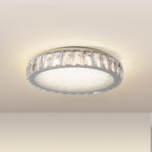 Load image into Gallery viewer, 19.7" Stylish Simple Crystal Ceiling Light Modern Bedroom Dimmable Ceiling Light