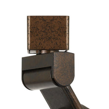 Load image into Gallery viewer, 12W Integrated Metal & Polycarbonate LED Track Light (Bronze & Blue)