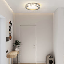 Load image into Gallery viewer, 19.7" Stylish Simple Crystal Ceiling Light Modern Bedroom Dimmable Ceiling Light