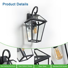 Cargar imagen en el visor de la galería, Modern Outdoor Waterproof Wall Light Porch Lighting Outdoor Lighting