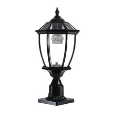Cargar imagen en el visor de la galería, Dimmable LED Solar Pillar Light Garden Path Light Outdoor Lighting