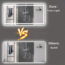 Загрузить изображение в средство просмотра галереи, 72x 36" LED Bathroom Mirror Light Anti-fog and Dimmable LED Vanity Mirror Light