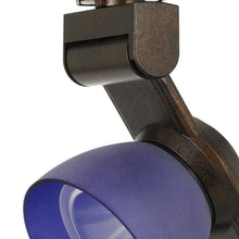 Load image into Gallery viewer, 12W Integrated Metal & Polycarbonate LED Track Light (Bronze & Blue)