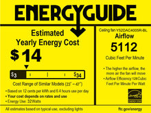 Load image into Gallery viewer, 52'' Farmhouse Ceiling Fan Dual Finish Blades Industrial Fandelier --Matte Black