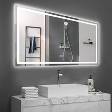 Загрузить изображение в средство просмотра галереи, 72x 36" LED Bathroom Mirror Light Anti-fog and Dimmable LED Vanity Mirror Light