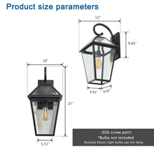 Cargar imagen en el visor de la galería, Modern Outdoor Waterproof Wall Light Porch Lighting Outdoor Lighting
