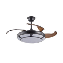 Cargar imagen en el visor de la galería, Modern Minimalist Invisible Ceiling Fan Light - Retractable Fan With LED Fixtures