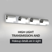 Load image into Gallery viewer, 29.9" Bathroom LED Mirror Light Dressing Table Mirror Front Light 4 Wall Lights