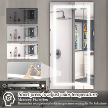 Загрузить изображение в средство просмотра галереи, 72x 36" LED Bathroom Mirror Light Anti-fog and Dimmable LED Vanity Mirror Light