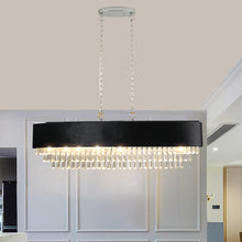 Load image into Gallery viewer, 39.4" Luxury K9 Crystal Chandelier Living Room Crystal Chandelier Chain Chandelier Luxury Home Decorative Lighting