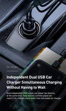 Load image into Gallery viewer, 3.1A USB Car Charger Handsfree