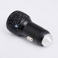 Cargar imagen en el visor de la galería, USB Fast-charged Diamond Car Charger