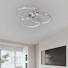 Lade das Bild in den Galerie-Viewer, 19.69&quot; Modern Three-Ring Ceiling Light Ring Chandelier
