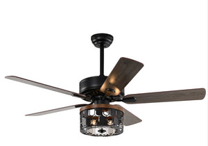 52'' Plywood Blades Ceiling Fan with Remote Control