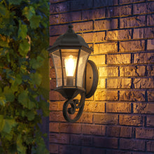 Load image into Gallery viewer, Outdoor Waterproof Glass Retro Light Sensing Wall Lamp Outdoor Lighting Decoration
