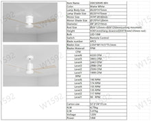 Cargar imagen en el visor de la galería, 48&quot; Matte White Simple Ceiling Fan Light Ultra-thin Ceiling Fan Dimmable
