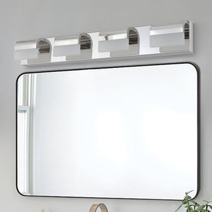 29.9" Bathroom LED Mirror Light Dressing Table Mirror Front Light 4 Wall Lights