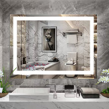 Load image into Gallery viewer, 48x 36&quot; LED Bathroom Mirror Light Anti-fog and Dimmable LED Vanity Mirror Light
