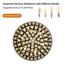 Load image into Gallery viewer, 19.7&quot; Luxury Crystal Chandelier Modern Style Crystal Light Black Crystal Ceiling Light
