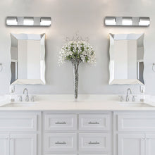 Load image into Gallery viewer, 21.7&quot; Bathroom LED Mirror Light Dressing Table Mirror Front Light 3 Wall Lights
