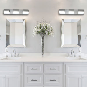 21.7" Bathroom LED Mirror Light Dressing Table Mirror Front Light 3 Wall Lights