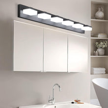 Load image into Gallery viewer, 38.2&quot; Vanity Light Modern Bathroom LED Mirror Light Rectangular 6 Lights
