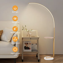 Load image into Gallery viewer, 12W LED Floor Lamp, Standing Lamp Tall Industrial Floor Lamp Reading for Bedroom, Office ,Gold Color
