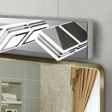 Load image into Gallery viewer, 45.3&quot; LED Modern Chrome Vanity Light Bathroom Acrylic Mirror Front Light Rectangular 7 Lights
