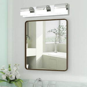 21.7" Bathroom LED Mirror Light Dressing Table Mirror Front Light 3 Wall Lights