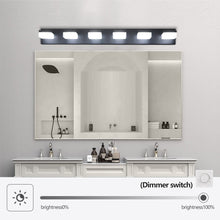 Load image into Gallery viewer, 38.2&quot; Vanity Light Modern Bathroom LED Mirror Light Rectangular 6 Lights
