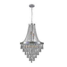 Load image into Gallery viewer, 19.7&quot; Large Luxury Crystal Chandelier High-end Chrome Chain Chandelier
