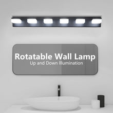 Load image into Gallery viewer, 38.2&quot; Vanity Light Modern Bathroom LED Mirror Light Rectangular 6 Lights
